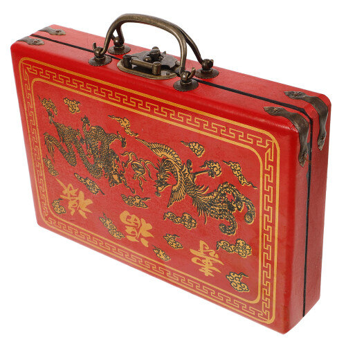 2St Mahjong Box Stevig Voor Opslag En Draagbaarheid 2