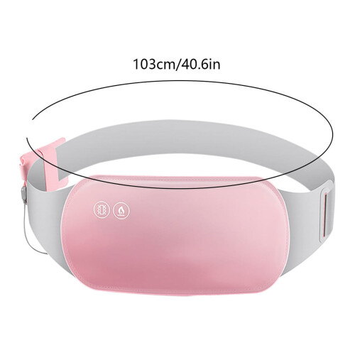 Usb Heating Belt With Vibration Function Three Temperature Settings 5000Mah Battery 103Cm Size For Comfortable Use 2