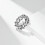 Cuban Link Spinner Ring Stainless Steel Unisex Silver D-6 3
