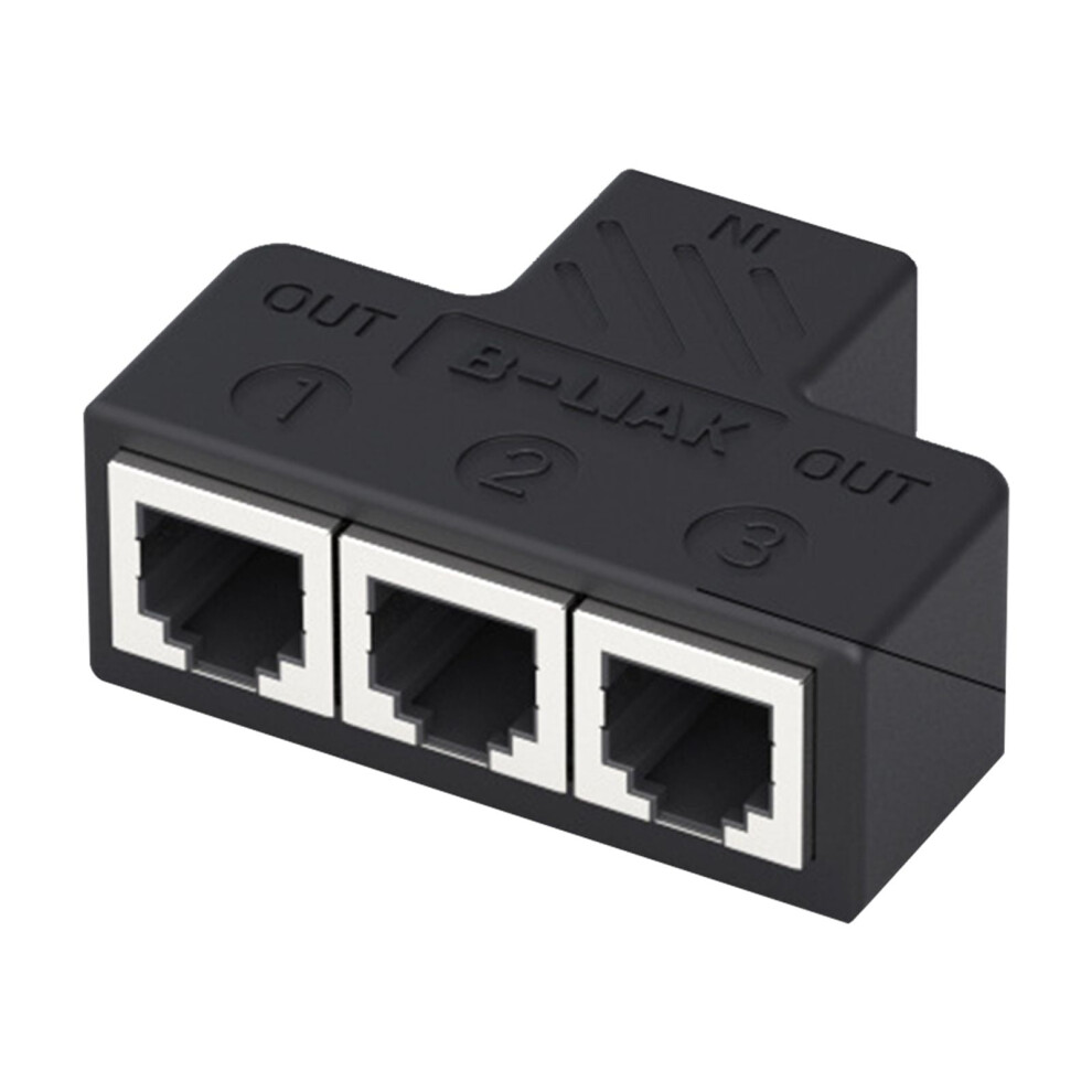Telephone Splitter 3 Way/4Way Outlet Converter Rj11 6P6c Interface Adapter Converter 3/4Port Outlet Adapter Convenient 9399596244204