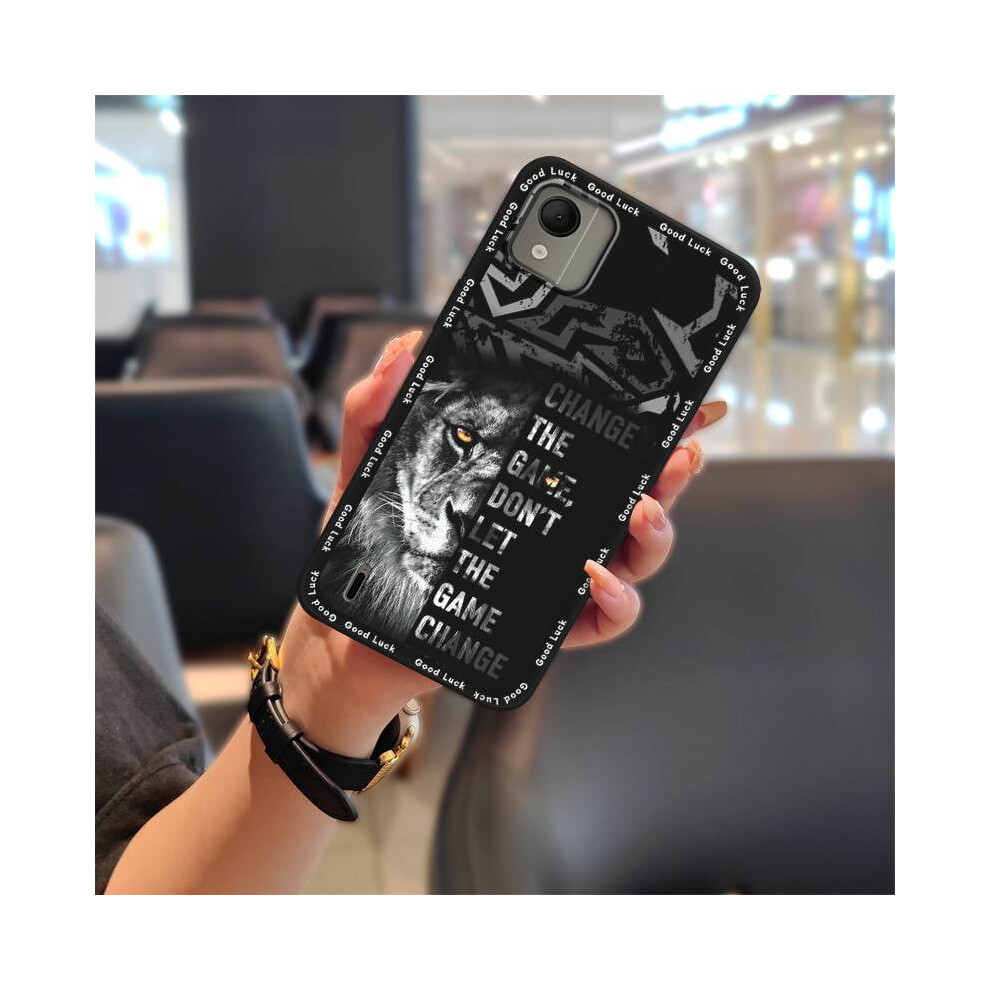 Nokia C110 4G Phone Case – Graffiti Anti-Knock Silicone, Waterproof, Dirt-Resistant, Shockproof Tpu Full-Wrap Cover 9399596243894