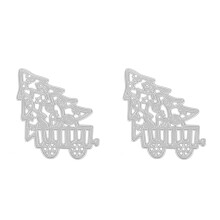 2Pièces Dies De Découpe En Acier Haute Teneur Pour DIY Cartes Argenté