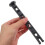 Black Plastic Lid Latch Pins for Trash Bins 10 Pcs 4