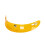 Helmet Visor Replacement for 3/4 Open Face Helmets Orange 5