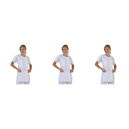 3Pièces Blanches Médecin Infirmier Protection Et