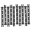 Black Plastic Lid Latch Pins for Trash Bins 10 Pcs 6