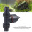 3-Way Aquarium CO2 Atomiser Diffuser, 22mm OD/16mm 8