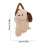 Plush Puppy Car Tissue Holder – Hanging or Dashboard Use 3
