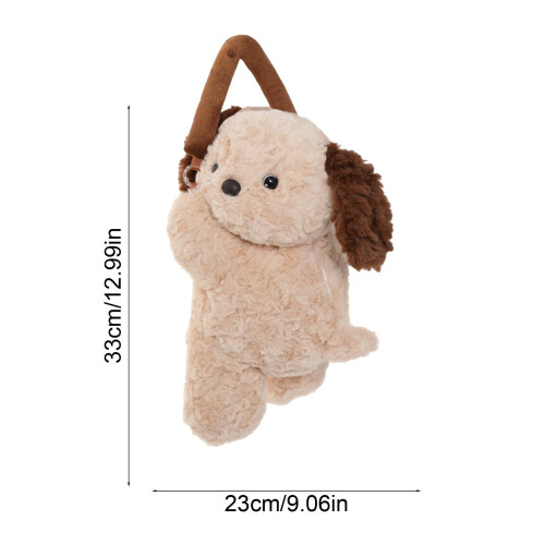 Plush Puppy Car Tissue Holder – Hanging or Dashboard Use 2