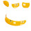 Helmet Visor Replacement for 3/4 Open Face Helmets Orange 6