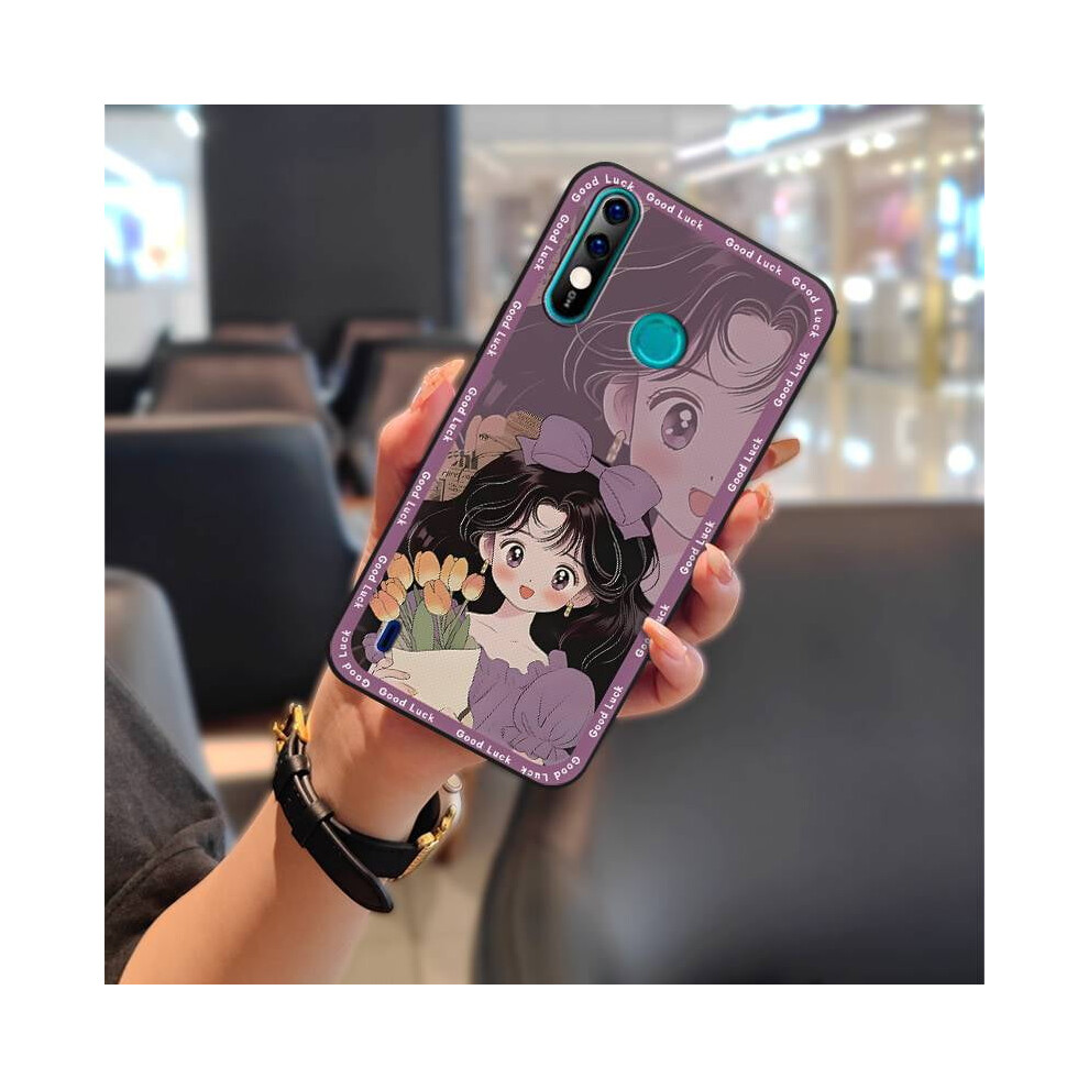 Itel A56/A56 Pro Phone Case Â Cute Animal Tpu Soft Cover, Waterproof, Dust-Resistant, Anti-Knock, Graffiti Design 9399596244044