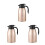 3Pièces Carafes Sous Vide Dorées Acier Inoxydable Usage 7