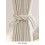 Starfish-Shaped Curtain Tiebacks Woven Polyester 2 Pcs 6