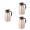 3Pièces Carafes Sous Vide Dorées Acier Inoxydable Usage 8
