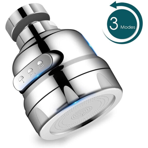 Kitchen Faucet Aerator 360 Swivel Dual-Mode Sprayer 1