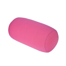 Microbead Neck Pillow – Mochi Squish Tube Bolster Cushion for Back/Head/Neck Support (Pink, 12x6 in) – Compatible with ANMUYUM