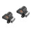 2Pcs Cart Throttle Sensor Replacement Durable Plastic Metal Black 3