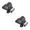 2Pcs Cart Throttle Sensor Replacement Durable Plastic Metal Black 4