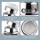 Kitchen Faucet Aerator 360 Swivel Dual-Mode Sprayer 7