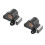 2Pcs Cart Throttle Sensor Replacement Durable Plastic Metal Black 7