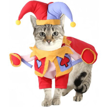 Kawaii-kissa Halloween-neulepusero samettinen lämmin asu