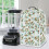 Multifunctional Coffee Machine Dust Cover Stylish Polyester for Kitchen Counter, Pine Cone Pattern 5
