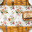 Rustic White Table Runner,Pink Floral Kitchen Dining Table Decoration 13x72 Inch 5