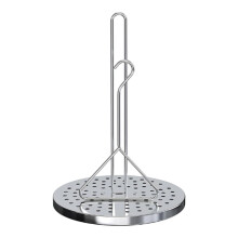Rozsdamentes acél BBQ grillrács és pulykasütő állvány (3 db)