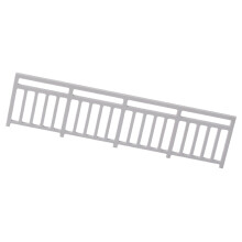 Dollhouse Mini Guardrail Railing Model Multipurpose DIY Handicraft Materials 9.1x2.2cm