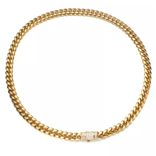Colier bărbătesc Miami Cuban Link din oțel inoxidabil 1