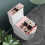 Polyester Toilet Seat Cover with Elastic Edge Pink Rose 2