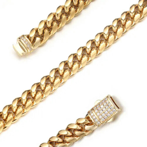 Colier bărbătesc Miami Cuban Link din oțel inoxidabil 2