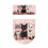 Polyester Toilet Seat Cover with Elastic Edge Pink Rose 5