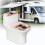 Polyester Toilet Seat Cover with Elastic Edge Pink Rose 6