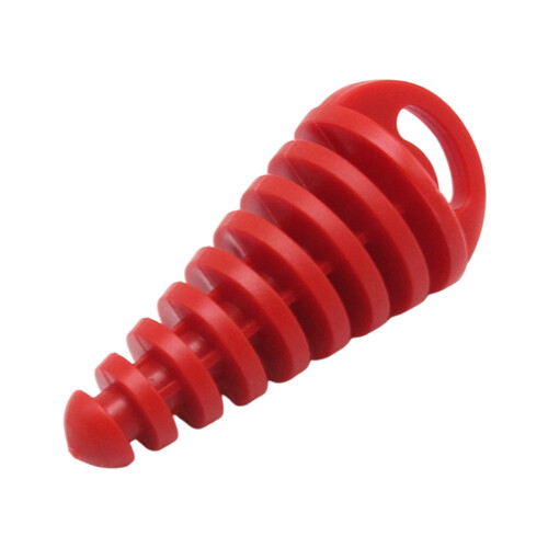 ATV Motorcycle Exhaust Pipe Protector Rubber Seal Block for