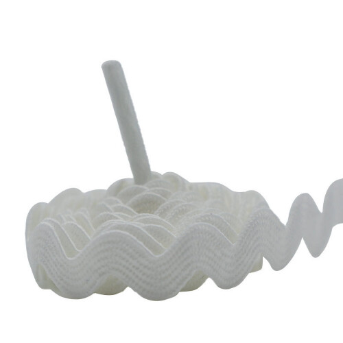 Lacets ondulés en forme de S, 120 cm  0,5 cm, 1 paire