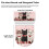 Polyester Toilet Seat Cover with Elastic Edge Pink Rose 8