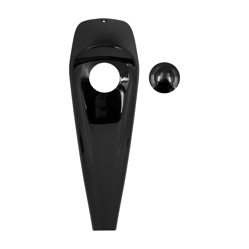 Dash Fuel Console Cover Gas Tank Cap For Harley Road Electra Glide 08-2023 Black 9085618918078