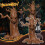 Solar Halloween Tree Lantern with Glowing Faces 1