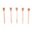 Copper Plated 250 Horseshoe Nails 47.5mm Rustproof Equestrian Gear E4 9