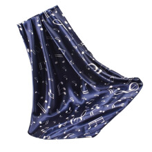 COMEET Long Scarf, Large Scarf Musical Note Shawl for Male Women Multifunctional Head Scarf Unisex Versatile Outdoor Scarf Shawl Daily Wear