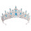 Gull Rhinestone Prinsesse Pannebånd til Damer 1