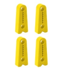 Pack of 4 Door Silicone Shock Absorbers Pads For Quieter Closure Vibrations Noise Reduction Auto Accessories