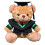 Plush Bear Graduation Gift with Removable Hat 1