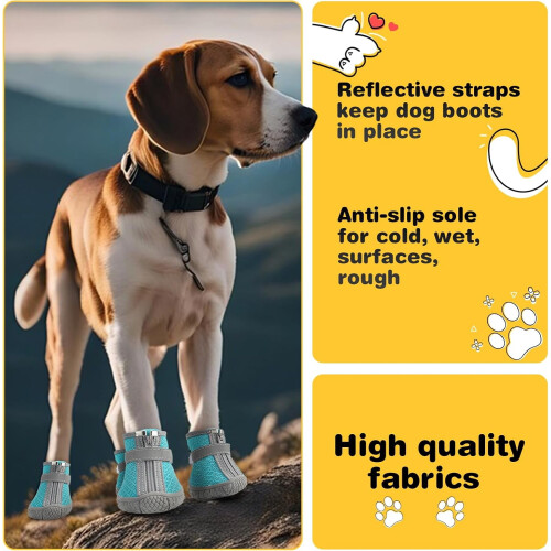 Chaussures pour petits chiens et chiots – Antidérapantes, 2