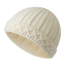 Womens Winter Hat Winter Beanie Winter Knit Hat With Foldable Brim Thickened Cap for Cold Weather Outdoor Activities Thermal Ear