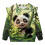 Girls Bamboo Panda Sweatshirt Long Sleeve Crewneck Pullover 1