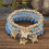Bohemian Butterfly Charm Bracelet Set for Women with 5