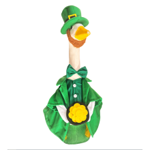 Bunny Goose Outfit with Scarf and Hat for Porch Decor