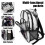 3D Printed Transparent Backpack for Comics & School – Waterproof, Multi-Functional, Back-to-School Gift 3